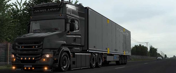 Trucks Scania T Grey Metallic  Eurotruck Simulator mod