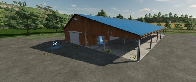 Fabriken Holzlagerung Landwirtschafts Simulator mod