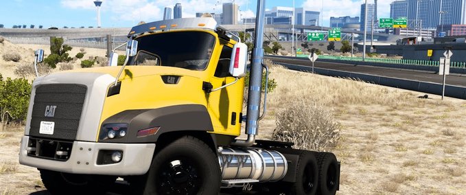Trucks CAT CT660 FREE Edit by SMRS - 1.47 American Truck Simulator mod