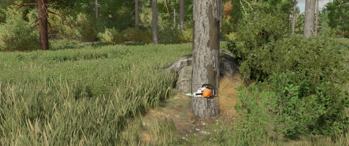 Gameplay Holzfäller Landwirtschafts Simulator mod