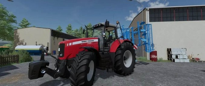 Massey Ferguson Massey Ferguson Serie 7400 Landwirtschafts Simulator mod