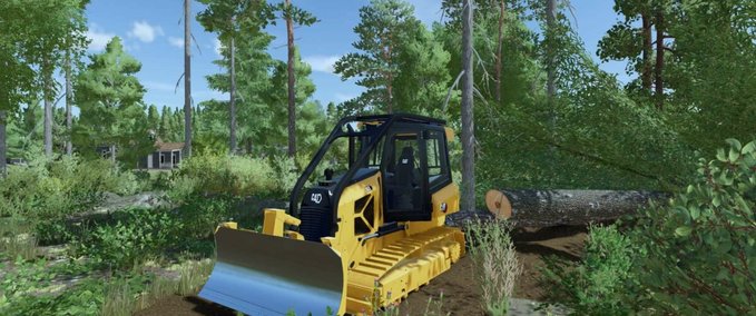 Bagger & Radlader CAT D123 NG Landwirtschafts Simulator mod