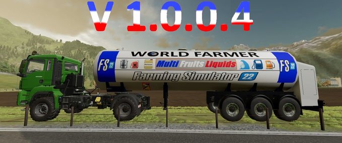 Auflieger Multy Fruits Liquids Anhänger Landwirtschafts Simulator mod
