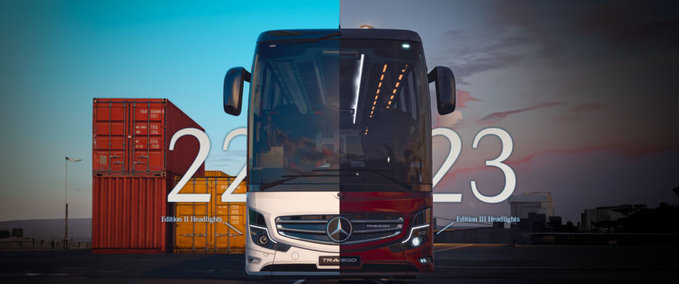 Trucks Mercedes-Benz New Travego 16 SHD - 1.44 Eurotruck Simulator mod