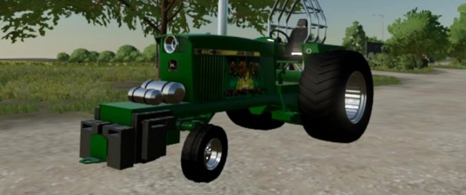 John Deere John Deere-Zugmaschine Landwirtschafts Simulator mod
