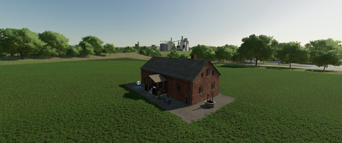 Gebäude Kleines Backsteinhaus Landwirtschafts Simulator mod