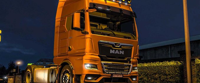 Trucks MAN TGX 2020 by OLEG - 1.44 Eurotruck Simulator mod