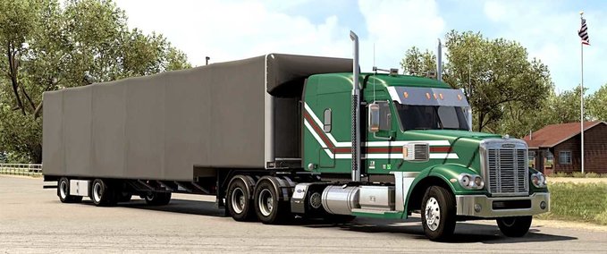 Trucks Freightliner SD Pack - 1.47/1.48 American Truck Simulator mod