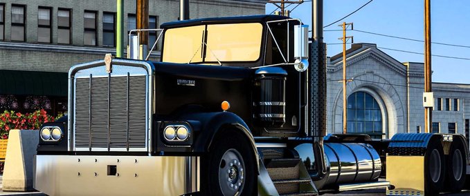 Trucks Kenworth W900 - 1.47 American Truck Simulator mod