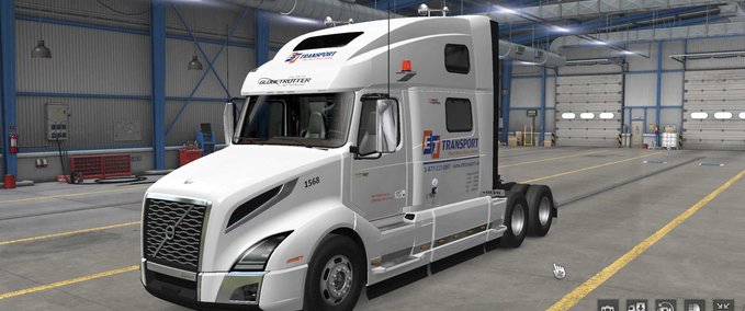 Skins ET TRANSPORT Skin  American Truck Simulator mod