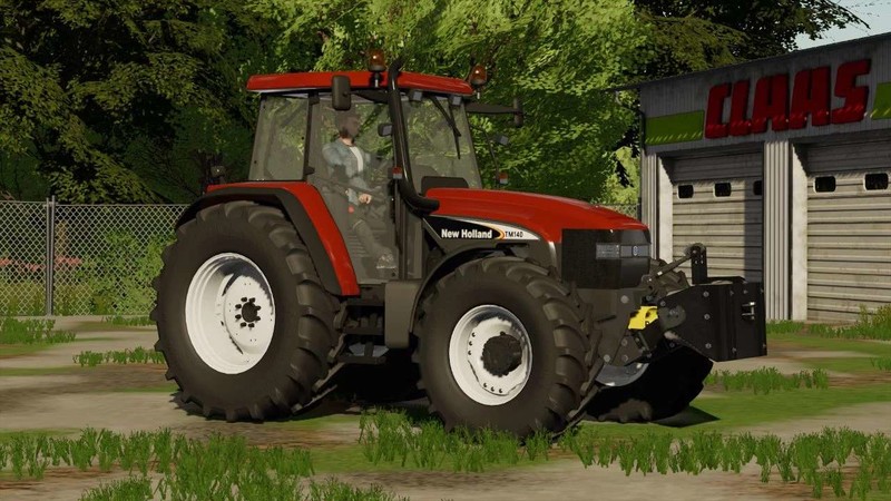 LS22: New Holland TM 120 v 1.0 New Holland Mod für Landwirtschafts ...