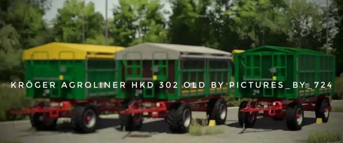 Auflieger Kröger Agroliner HKD302 Landwirtschafts Simulator mod