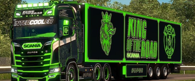 Trucks King of the Road Combo Skin Pack  Eurotruck Simulator mod