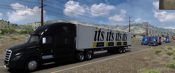 Trucks The Godfather’s Ai Traffic Pack 2  American Truck Simulator mod