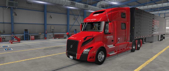 Skins Volvo 860 & Ruda Ref Stevens Skin American Truck Simulator mod