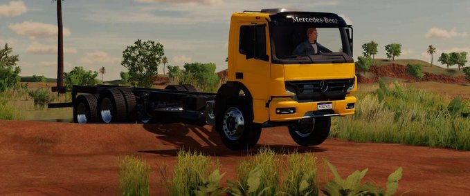 LKWs Mercedes Benz Atego Landwirtschafts Simulator mod