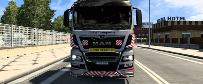 Trucks MAN MEGA Transporter Skin by Player Thuren  Eurotruck Simulator mod