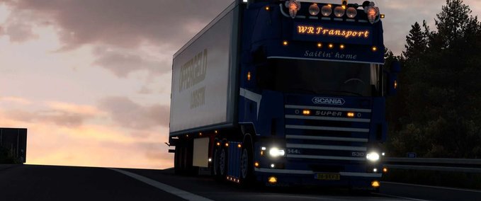 Trucks Scania 4 Serie WR Transport - 1.47 Eurotruck Simulator mod