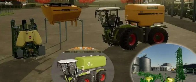Spritzen & Dünger SaddleTrac Tank Pack Landwirtschafts Simulator mod