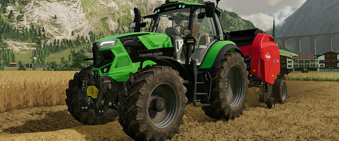 Deutz Fahr Deutz Series 6185 TTV Landwirtschafts Simulator mod