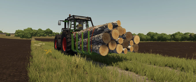 3-Punkt-Holztransporter Mod Image