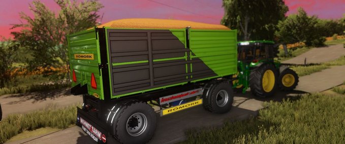 Anhänger 15-Tonnen-Anhänger Landwirtschafts Simulator mod