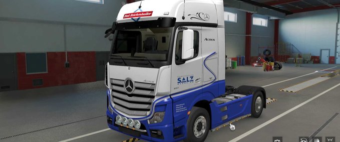 Trucks Bad Reichenhaller Salz Truck & Trailer Skin Pack Eurotruck Simulator mod