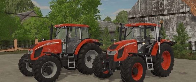 Traktoren Zetor Forterra 135 HD Landwirtschafts Simulator mod