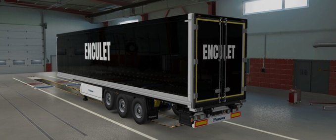 Trailer Enculet Trailer Skin Eurotruck Simulator mod