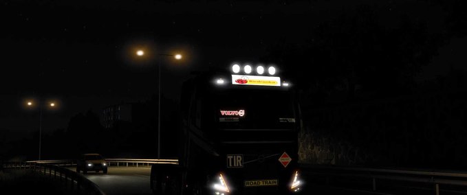 Trucks VOLVO FH 2022 SANAX BIEDRONKA LIGHTBOX  Eurotruck Simulator mod