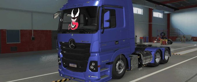 Trucks Mercedes Actros 2651 Léo Gamer - 1.47 Eurotruck Simulator mod