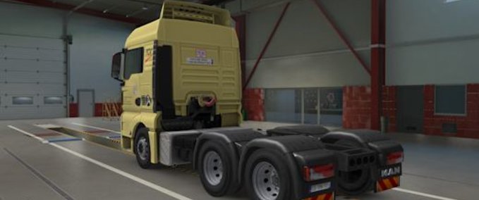 Trucks MAN TGX E5 FGV Transport Services Sdn Bhd Skin Eurotruck Simulator mod