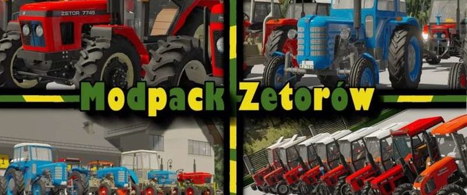 Zetor Zetor Traktoren Pack Landwirtschafts Simulator mod