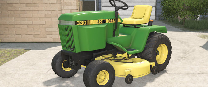 Mähwerke John Deere 330 Lawn Mower Landwirtschafts Simulator mod