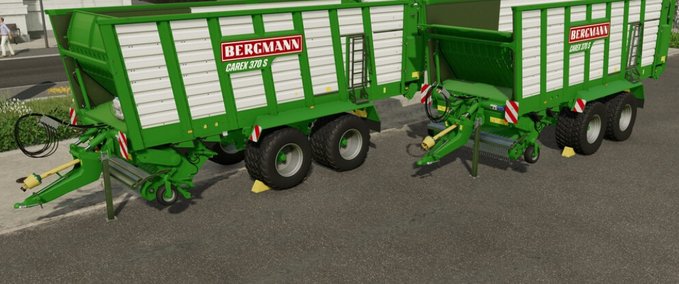 Ladewagen Bergmann Carex 370 S Landwirtschafts Simulator mod