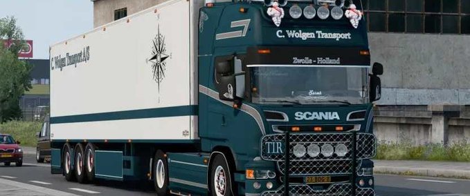 Trucks Scania R580 4×2 - 1.47 Eurotruck Simulator mod