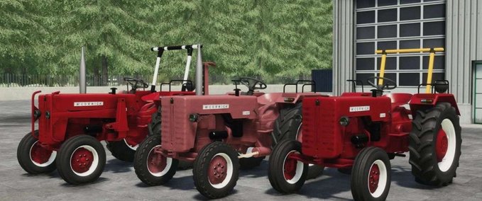 Traktoren McCormick D-439 Landwirtschafts Simulator mod