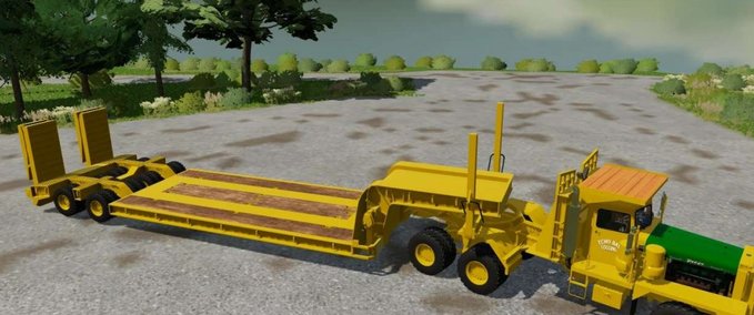 Tieflader Off-Highway-Tieflader Landwirtschafts Simulator mod