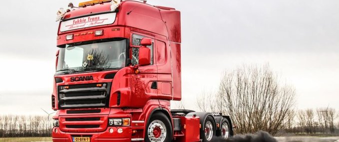 Trucks Scania R500 Tukkie Transport Skin Eurotruck Simulator mod