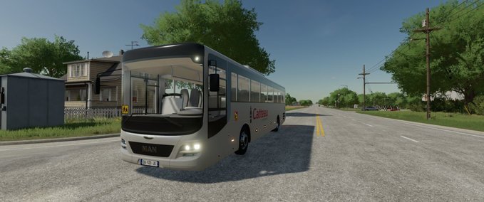 LKWs Man Intercity - "Catteau Voyages 59" Landwirtschafts Simulator mod