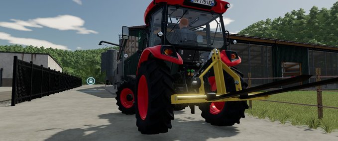 Frontlader Lizard Back PalletFork Landwirtschafts Simulator mod