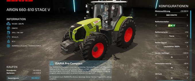 Claas Arion 6x 2021 Mod Image