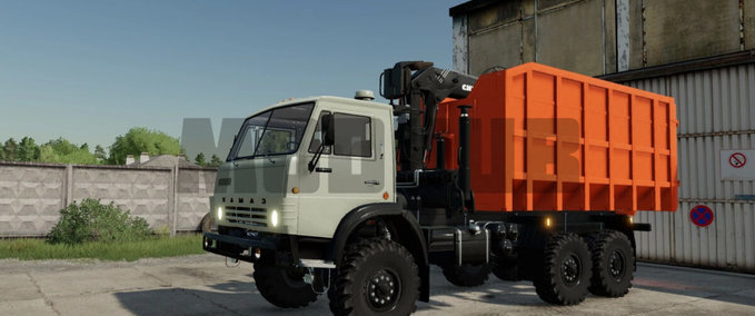 Kamaz-Geländewagen für Schrott Mod Image