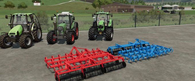 Grubber & Eggen Grubber 4m Landwirtschafts Simulator mod