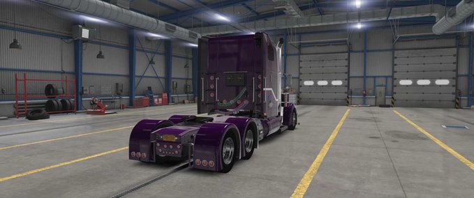 Skins Ruda Freightliner XL 70 Skin  American Truck Simulator mod