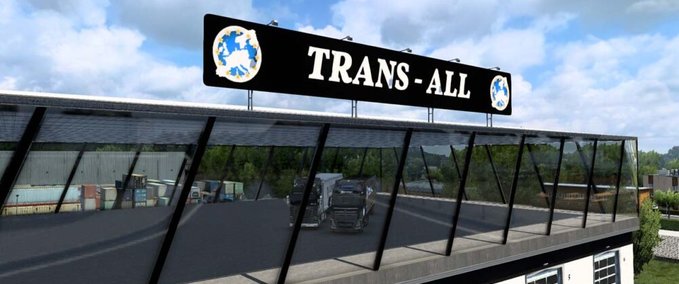 Mods TRANS-ALL Garage D-Deck v1.47 Eurotruck Simulator mod