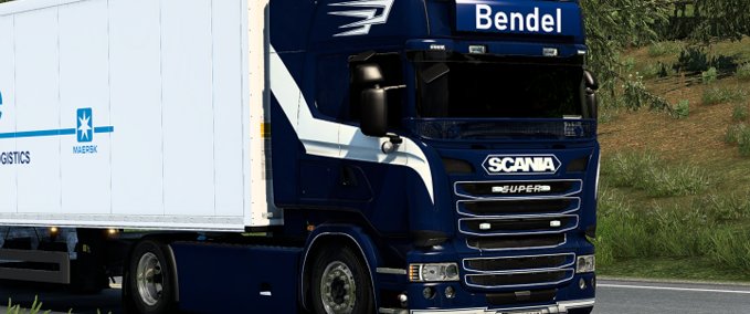 Scania Scania RJL Bendel Skin Eurotruck Simulator mod