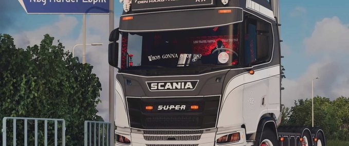 Trucks Scania R590 6X2 Lowcab Ludwig Transporte - 1.47 Eurotruck Simulator mod