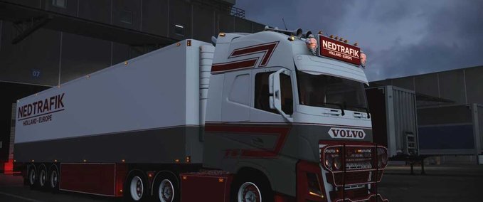 Trucks Volvo FH540 NedTrafik - 1.47  Eurotruck Simulator mod