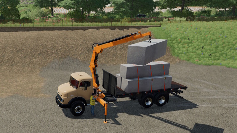 FS22: Concrete Block Pack v 1.0 Objects Mod für Farming Simulator 22